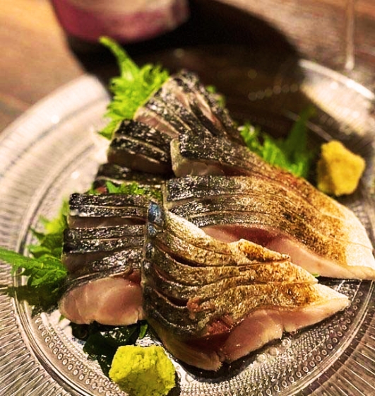 炙りしめ鯖